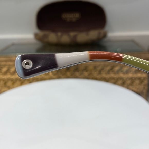 Coach - Kristina Sunglasses - Frames EUC, Lenses Poor, Beach/Rx Opp - Coach Case - Picture 8 of 17